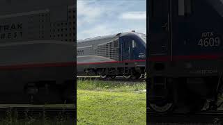 Amtrak 4609 on 391 Departing Rantoul  Full Video Sep 12th  330 CST [upl. by Rimaa]