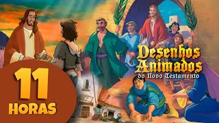 11 HORAS DE DESENHOS BÍBLICOS  INFANTIL I FAMÍLIA  THE ANIMATED STORIES FROM THE BIBLE [upl. by Adnuahsal]