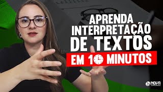 Interpretação e Compreensão Textual para Concursos [upl. by Deerc]