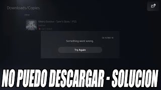 No puedo Descargar Actualizaciones Juegos o DLC en PS5 Solución fácil [upl. by Lau]