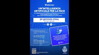 UNINTELLIGENZA ARTIFICIALE PER LA PACE [upl. by Llessur846]