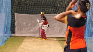 Bold Diaries AB de Villiers leads RCB in second practice session in Dubai [upl. by Ecadnarb]