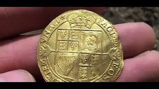 Marks Gold hammered a Jetton for me and a bit of Silver Metal detecting UK  37 [upl. by Acissj367]