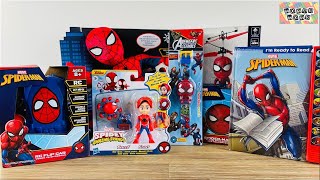 SPIDERMAN MAXIMUM VENOM Complete Set HASBRO action figures TITAN HERO SERIES Unboxing and Review [upl. by Anuska]