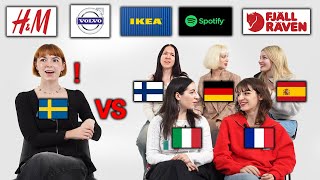 Swedish Was Shocked By The Pronunciation Of Swedish Brand Name In 6 Different Europe Countries [upl. by Cosenza]