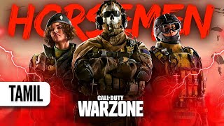 🔴LIVE  THE FOUR HORSEMEN  WARZONE  DAY 2  TAMIL ROAD TO PRO [upl. by Tera]