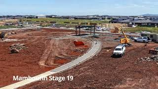 Mambourin  Shillings Road Park – Construction Timelapse [upl. by Inaboy]