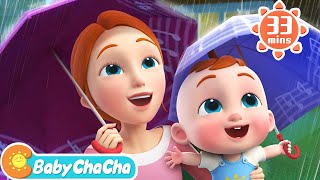 The Rainy Day Song  Dress for the Rain  More Baby ChaCha Nursery Rhymes amp Kids Songs [upl. by Magan540]