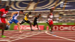 100m Heat 2 Golden Gala 2011 Rome [upl. by Lowell]