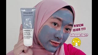 WARDAH MINERAL CLARIFYING CLAY MASK  Review amp First Impression [upl. by Adnima147]