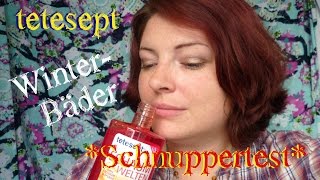 tetesept Winterbäder Schnuppertest Testprodukte [upl. by Ramso660]