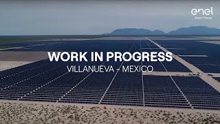 Solar energy work in progress in Villanueva Mexico [upl. by Nylyak960]