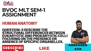 BVOC SEM1 HUMAN ANATOMY AND PHYSIOLOGY SOLVED ASSIGNMENT QUESTION3 BY DR ABHISHEK KUMAR JAMIAN [upl. by Ycrem]