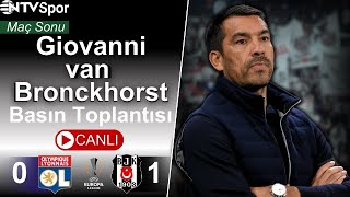 Avrupa Ligi Hedefi Ersin Destanoğlu Yorumu  Bronckhorstun Basın Toplantısı  Lyon 01 Beşiktaş [upl. by Oona]