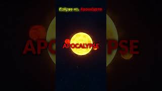 Solar Eclipse vs Lunar Eclipse vs APOCALYPSE [upl. by Barling177]