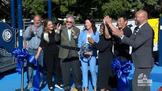 Assemblywoman Petrie Norris Celebrates Sweet Shade Universal Playground Grand Opening [upl. by Kielty]