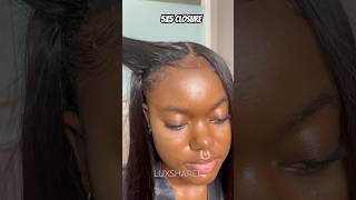 How to install a 5x5 Closure Glueless Install closuresewin 5x5closure houstonhairstylist [upl. by Harding274]