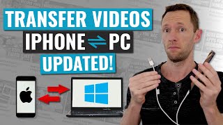 How to Transfer Videos from iPhone to PC and Windows to iPhone  UPDATED [upl. by Demb]