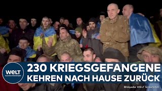 KRIEG IN DER UKRAINE Moskau und Kiew einigen sich auf den bisher größten Gefangenenaustausch [upl. by Ruby]