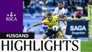 HIGHLIGHTS Union SaintGilloise  RSC Anderlecht  20232024 [upl. by Nnaitak232]