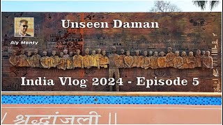 Daman vlog 2024 Daman vlog Daman inner city Daman bridge collapse vira da dhaba Daman food vlog [upl. by Ettenuj401]