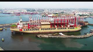 Karadeniz Powership Osman Khan Arrival  Tema Ghana [upl. by Essirehs87]