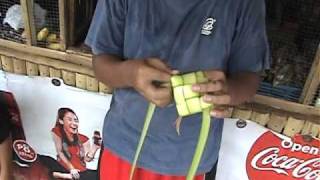 How To Make a Rice Pouch Filipino Style [upl. by Lawtun]