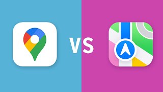 Google Maps vs Apple Maps [upl. by Fransen807]