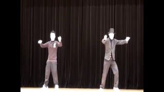 素人中学生  アニメーションダンス junior high school student  Animation dance [upl. by Aleyam]