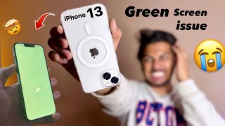 iPhone 13 Green Screen issue  Big Problem in iOS 18 [upl. by Nader]