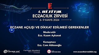 ECZANE AÇILIŞI VE DİKKAT EDİLMESİ GEREKENLER [upl. by Naivad]