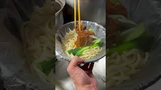 Have a spicy pork rib noodle dish in the evening the red oil pork rib is too delicious to eat [upl. by Aker]