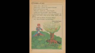 El Principito Y El ZorroEspañol Quinto Grado Lecturas Edición 1972 SEP México Educación Primaria [upl. by Dyanna]