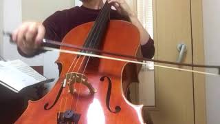 Dotzauer 113 cello etudes No12 Allegro [upl. by Lienaj]