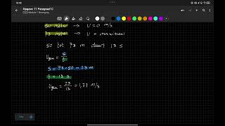 3 Havo Module 1 Beweging Opgave 11 [upl. by Asiul]