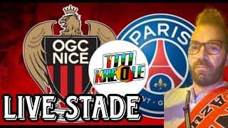 OGC Nice vs PSG live Stade [upl. by Akinnej]