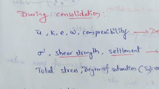 Soil properties in during consolidation  Consolidation advantages and disadvantages [upl. by Akamaozu]