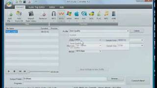 How to convert MP3 to WAV using AVS Audio Converter [upl. by Ecnerrat302]