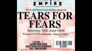 Tears For Fears  1996 London Live Part 2 Sketches of Pain Sorry Humdrum and Humble Mr Pessimist [upl. by Nilek555]