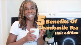 Benefits of Chamomile Tea Hair Growth Anxiety Mental Health hairgrowthjourney chamomiletea [upl. by Christis]