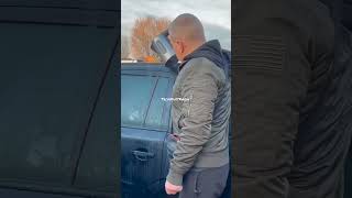 How to open a car door frozen in cold weather facts automobile science sciencefacts [upl. by Fruma]