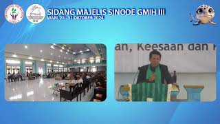 PEMBUKAAN SIDANG MAJELIS SINODE GMIH III [upl. by Ilrahc575]