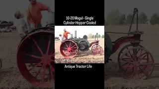 Plowing with 1020 Mogul Tractor with factory plow guide [upl. by Gilead]