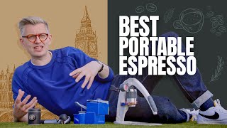 The Best Portable Espresso Machine  A Ridiculous London Day Out [upl. by Acimot]