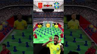 SPAIN vs BRAZIL  FIFA FRIENDLIES HIGHLIGHTS  MARBLE FOOTBALL 032624 espn asmr [upl. by Alidus]