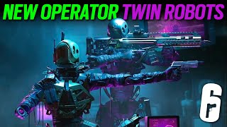 New Operator Twin Robots  Twin Shells  6News  Rainbow Six Siege Y9S3 [upl. by Dodds926]