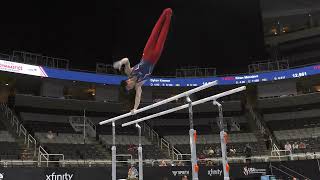 Xander Hong  Parallel Bars  2023 Xfinity US Championships  Junior Men Day 1 [upl. by Gil862]