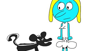 JLion amp Smurfette Movie 3  Smurfette Got Sprayed by a Skunk [upl. by Rafaellle199]