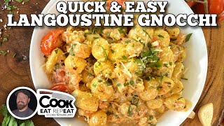 Quick amp Easy Langoustine Gnocchi  Blackstone Griddles [upl. by Lytton28]