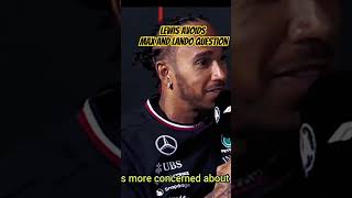 Lewis Hamilton Savagely avoids Lando and Max Collision Question f1 [upl. by Vokay]